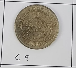HARD ROCK Slot Gaming Token $1 One Dollar Las Vegas Nevada LV NV - Picture 1 of 2