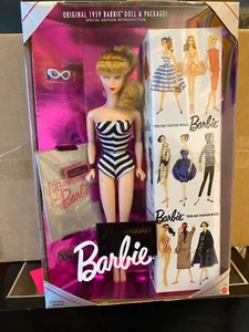 Original 1959 Barbie Doll & Package Special Edition 35th Anniversary NRFB 11590 - Picture 1 of 9