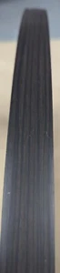 Recon Ebony Wilsonart 7997 PVC edgebanding 1mm thick 15/16" x 120" x .040" - Picture 1 of 3