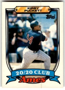 1989 Topps Ames 20/20 Club - Kirby Puckett #24 NM - Bild 1 von 2