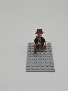 LEGO Minifigura Indiana Jones iaj001 Temple Doom Raiders Bull Whip Cartera - Imagen 1 de 4