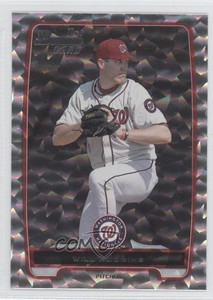 2012 Bowman Draft Draft Picks Silver Ice Will Hudgins #BDPP142