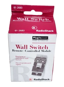 RADIO SHACK 61-2683 WALL SWITCH Remote controlled Module - Picture 1 of 3