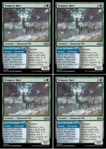 MTG - 4x TEMPEST HART // SCAN THE CLOUDS - Wilds of Eldraine (U) - Picture 1 of 1