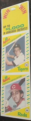 1982 Unopened Squirt Topps Limited Edition MLB Cards Pack Red Tigers Dodgers - Image 1 of 4