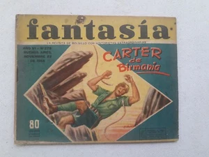 FANTASIA #279 - CARTER DE BIRMANIA - ORIG. COMIC IN SPANISH - ARGENTINA - Picture 1 of 5