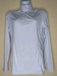 1/4 Zip Shirt Women's UPF 50+ Sun Protection Long Sleeve Size S Hiking Yoga - Picture 1 of 5