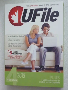 UFile 2013 Tax Year Standard Edition (Dr Tax) *no box - software and guide only* - Picture 1 of 9