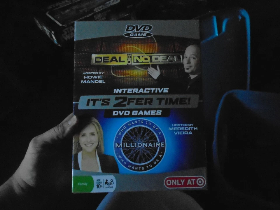 "Deal Or No Deal" Who Wants To Be A Millionaire Interactive DVD Games - New - Image 1 of 1