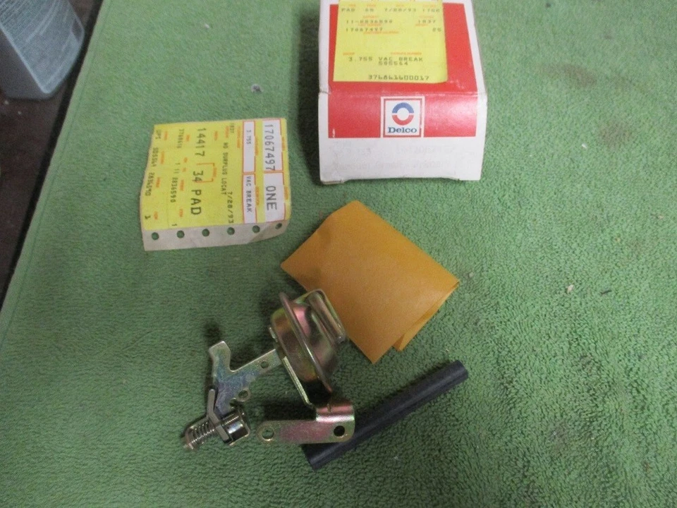 Nuevo de Lote Antiguo Carburador GM Delco Rochester Aspirador Choke Break 17067497 Años 70 Años 80 Foto 1 de 1