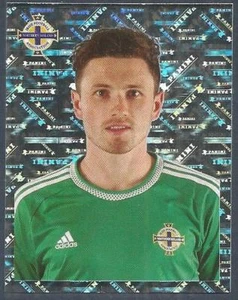 PANINI NORDIRLAND STICKER SAMMLUNG 2016 - #132 - CARRY EVANS - SILBERFOLIE - Bild 1 von 1