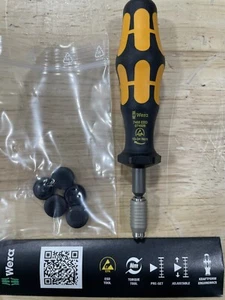Wera 7455 ESD Pre-Set Torque Screwdriver: 13,0 Ncm (05074826001) - Picture 1 of 6