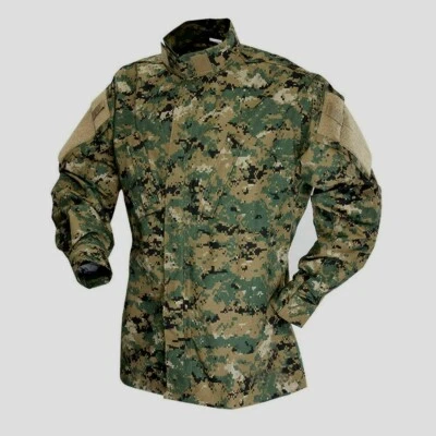 TACTICAL RESPONSE OCP UNIFORM SHIRT WOODLAND DIGITAL CAMOUFLAGE NYCO RIP-STOP  - Image 1 of 4