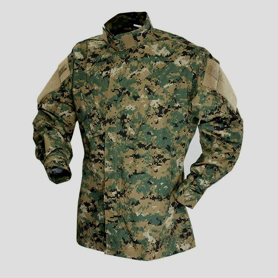 TACTICAL RESPONSE OCP UNIFORM SHIRT WOODLAND DIGITAL CAMOUFLAGE NYCO RIP-STOP  - Image 1 of 4