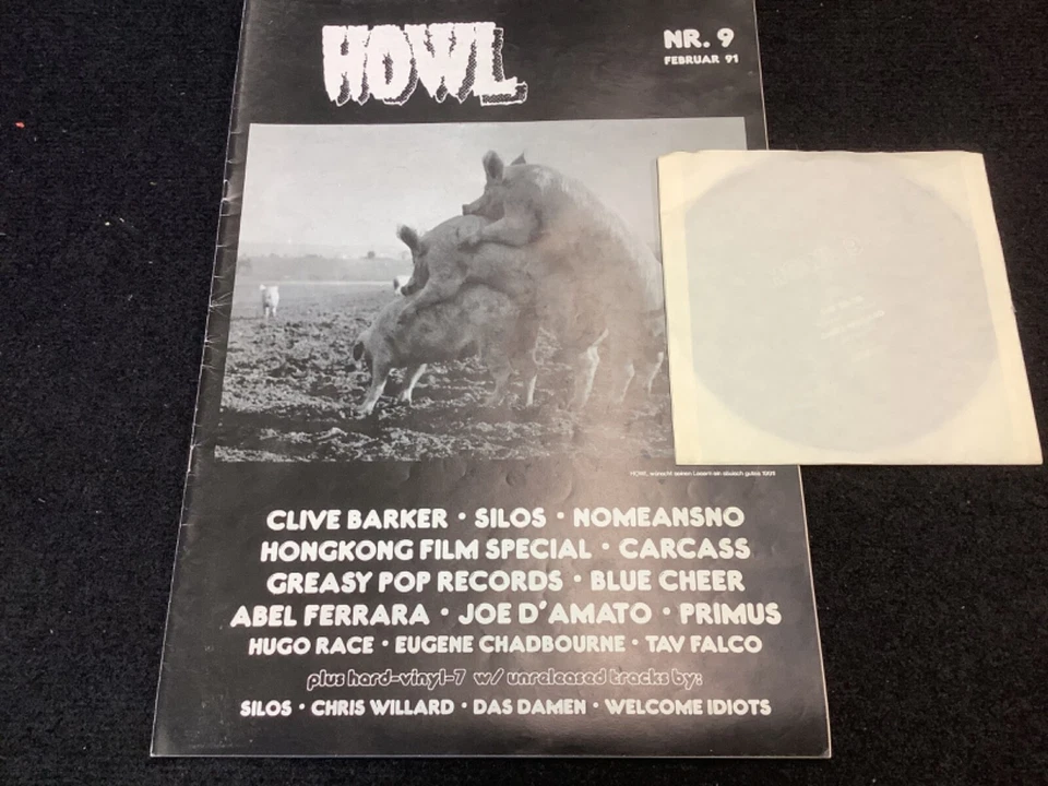HOWL Magazin Fanzine Punk Alternative incl. 7“ EP Nr.9 - Bild 1 von 1