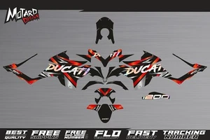 Graphics Kit for Ducati Multistrada 1200 2010 2011 2012 2013 2014 FULL CHROME - Picture 1 of 6