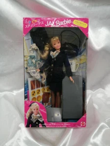 MATTEL JAL Barbie Doll Beautiful Stewardess Japanese Airlines Exclusive Rare - Picture 1 of 6