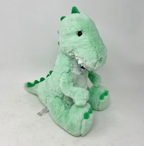 FAO schwarzer Plüschtier 12 Zoll mintgrüner Dinosaurier mit Fliege Stofftier Spielzeug Stofftier - Bild 1 von 10