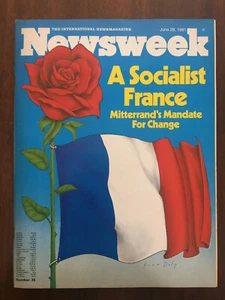 Newsweek Magazine June 29 1981  A socialist France - Picture 1 of 1