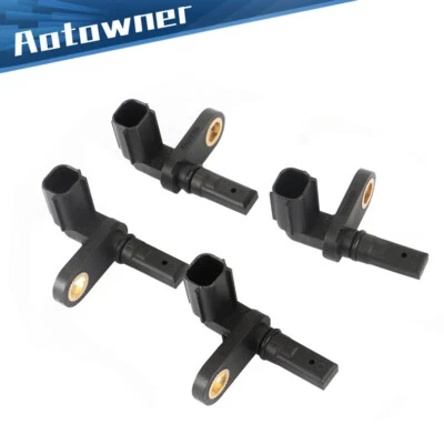 Sensor de velocidad de rueda ABS delantero/trasero derecho e izquierdo 4 piezas para Toyota Tundra 2007-2017 Foto 1 de 4