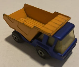 Camión de volteo Matchbox 1975 Lesney Superfast #23 azul Atlas B20 vintage - Imagen 1 de 9