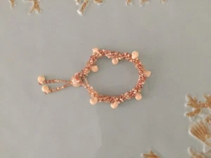 Handwerkliche Vintage Muscheln Bohème Tropical Beach ~ Tschechische Glasperlen ~  - Bild 1 von 6