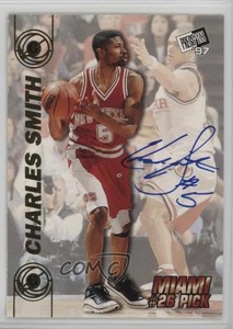1997 Press Pass Double Threat Auto Charles Smith Rookie Auto RC