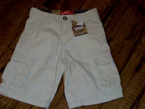 Boys Levi's Cargo Shorts - Size 7 Reg - Relaxed Fit - New with Tags - Picture 1 of 8