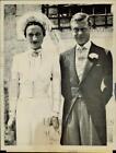 1937 Photo Presse Le Duc et Duchesse de Windsor après leur mariage en France