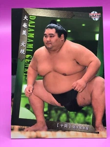 Tarjeta Grand Sumo Daiamami BBM Japón Japonesa Muy Rara No.50 2019 Envío directo - Imagen 1 de 12