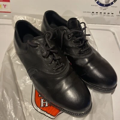 Zapatos de golf para hombre NIKE 'Waverly Last' negros talla 8,5 W raros 305253-001 Foto 1 de 4