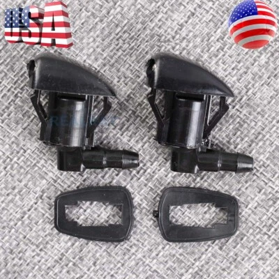 2 x New Windshield Wiper Washer Nozzle Spray Jet for GMC Acadia Saturn Outlook - Изображение 1 из 4