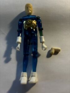 Blue & Gold Time Traveler Micronaut 3.75" Mego 1976 Figure