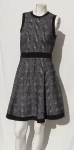 NUOVO $398 KATE SPADE US taglia XS Out West mod maglione a quadri abito in maglia senza maniche - Foto 1 di 6