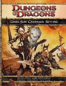 4e Dark Sun Campaign Setting Dungeons and Dragons AD&D 4th Edition softcover - Imagen 1 de 5