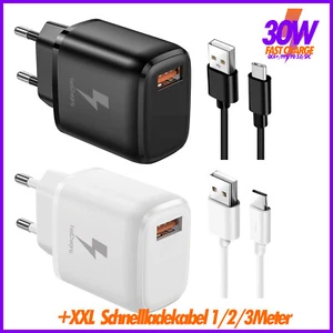 Google Pixel 8 8Pro7 7 Pro  6 6 Pro 5 4 3XL Schnellladegerät Usb C Ladekabel 30W - Bild 1 von 19