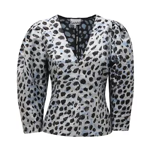 7041AT Blusa Mujer GANNI Hombre Camisa - Imagen 1 de 4