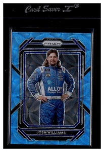 2023 Panini Prizm Racing NASCAR JOSH WILLIAMS Carolina Blue Scope Prizm /99 #7 - Picture 1 of 4