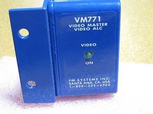 FM SYSTEMS INC. VIDEO MASTER MODEL # VM771 - Picture 1 of 6