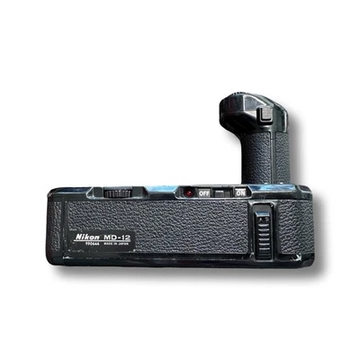 尼康 MD-12 电机驱动器,手柄适用于 FA、FE、FM、FM2 35 毫米胶片相机 — 第 1/4 张图片