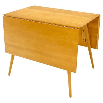 Paul McCobb folha de bétula sólida plaina mesa de jantar grupo pernas cônicas ESTADO PERFEITO! - Imagem 1 de 4