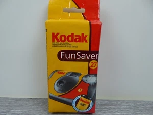 Vintage Kodak FunSaver 27 Belichtungen 35mm Einmalkamera 800 Film versiegelt 2007 - Bild 1 von 4