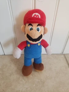 Jakks Pacific 9" Super Mario Plush No Tags - Picture 1 of 3