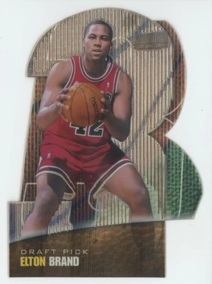 1999-00 Topps Stadium Club Triumvirate Luminous Elton Brand Bulls #3X3/9A A1 Foto 1 de 2