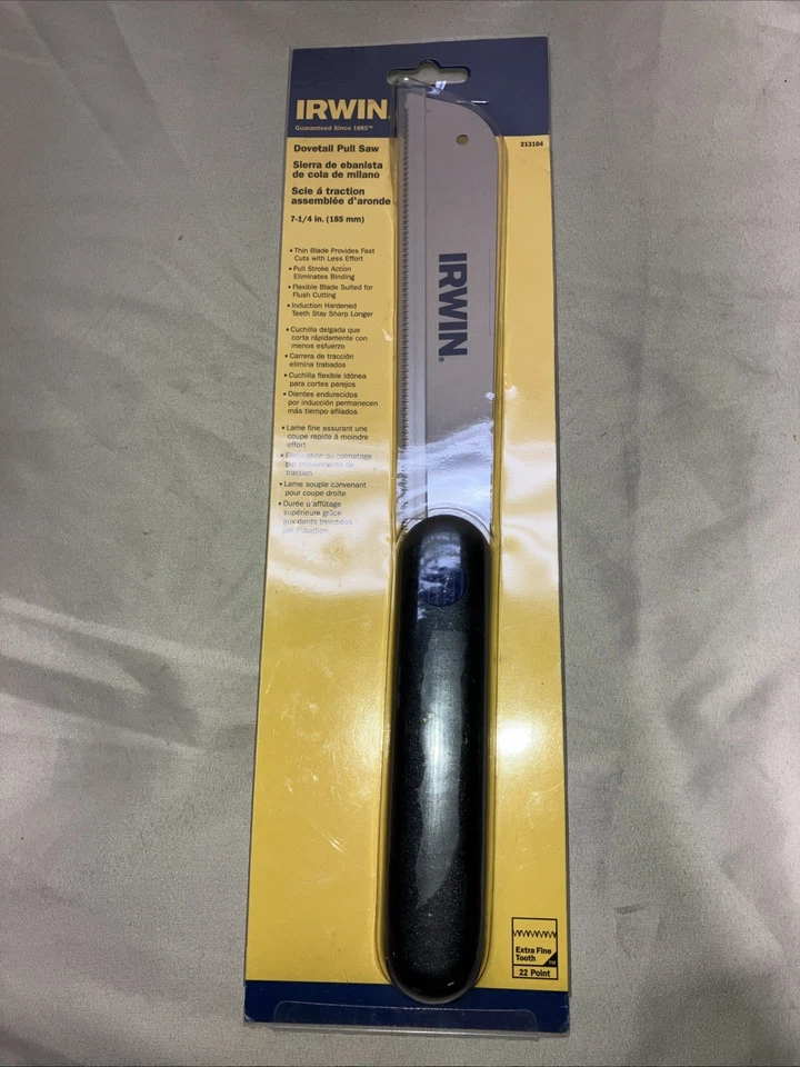 Tirador de sierra de cola de milano Irwin 7-5/8" - 22PT - #213104 Foto 1 de 4