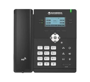 Sangoma S305 2 SIP Lines HD LCD VoIP IP Business Phone HD Voice PoE Ready - Picture 1 of 1