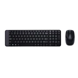 Logitech MK220 Compact Wireless Keyboard and Mouse Combo for Windows, QWERTY Spa - Picture 1 of 5