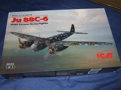 ICM 1/48 JUNKERS JU 88C-6 FREE P&P ! - Image 1 of 3