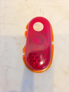1942 - 1948 Ford triflex 283 red glass tail light brake lens Used - Picture 1 of 2