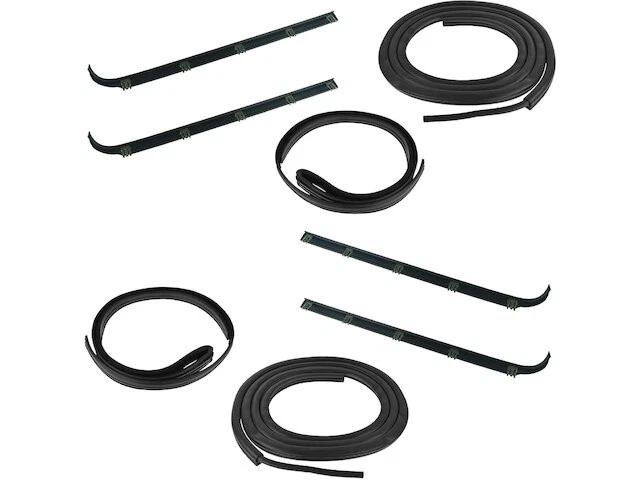 Door Seal Kit For 1987-1996 Ford Bronco 1995 1993 1994 1989 1992 1988 WG623TT - Image 1 of 1